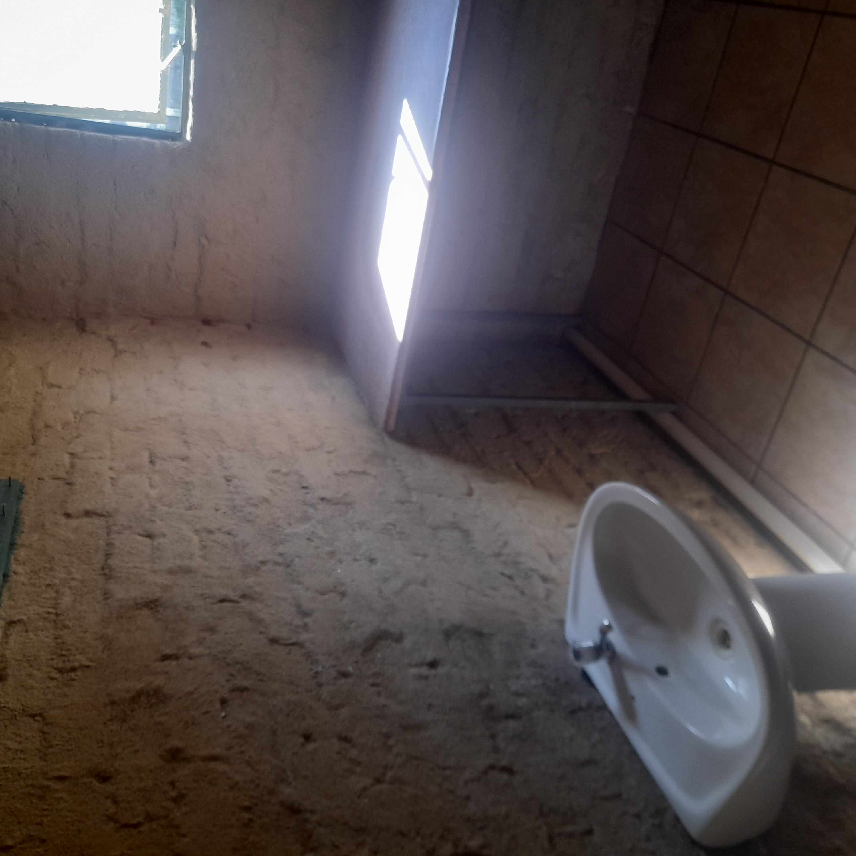 Ablution block at Vaal Dam camping in early August 2026